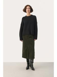 Свитер прямого кроя LulyaPW черного цвета PART TWO