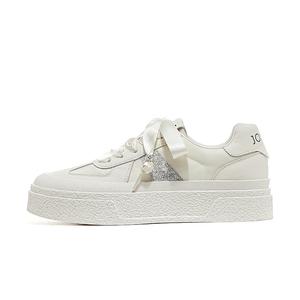 Женские противоскользящие износостойкие низкие кеды для скейтбординга JOSINY, бежево-зеленые