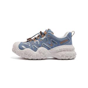 CAMEL Амортизирующие противоскользящие износостойкие туристические ботинки для женщин с эффектом увеличения роста темно-синие, цвет Dark Blue