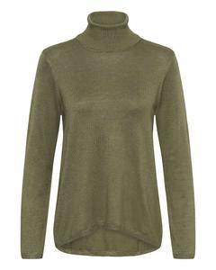 CULTURE Свитер 'Annemarie' в цвете Olive