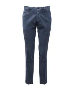 Бархатные брюки, изготовленные в Италии. Altea, синий