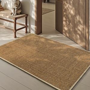 Dajiang Ковер 60х90 см для прихожей из натурального сизаля, долговечный, пылезащитный