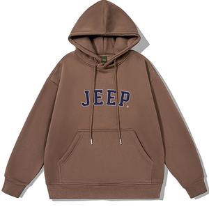 Унисекс свитшот Jeep, Coffee-Fleece-Lined