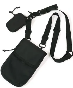 Миниатюрная сумка Sacoche через плечо с чехлом 26SS Jiggys Shop Select, цвет Black