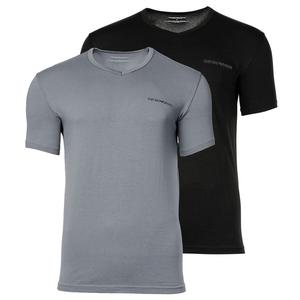 Футболка Emporio Armani, Grey/Black