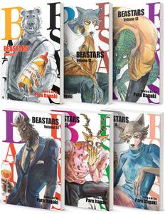 Beastars Manga 6 Books Set Vol 11-16 by Paru Itagaki (Viz Media)