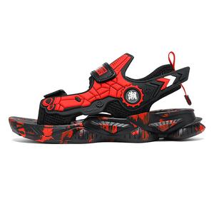 Нескользящие, износостойкие, легкие, амортизирующие, низкие детские сандалии LONGDUIZHANG, черный/синий