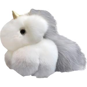 Мягкая и милая подвеска плюшевый единорог высота 12см JINBANG