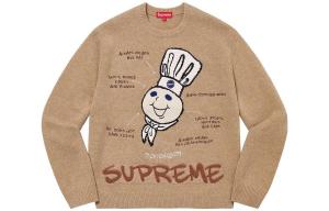 Свитер Supreme Doughboy с принтом, черный