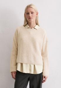 Джемпер Marc O'Polo LONGSLEEVE CLEAN EDGE NECKLINE, Natural Stone/Beige