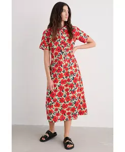 Женское платье «Березовая поляна» Seasalt Cornwall, красный