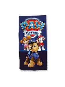 Paw Patrol Банное полотенце Paw Patrol - пляжное полотенце 70x140 см из мягкого полиэстера синего цвета