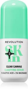 Clearly clear 5% ниацинамид и 2% салициловая осветляющая сыворотка, разглаживающая отшелушивающая сыворотка с ниацинамидом Revolution Skincare, 30 мл