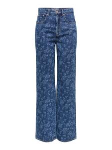 Джинсы с широкими штанинами ONLY ONLHope, светло-синий/темно-синий