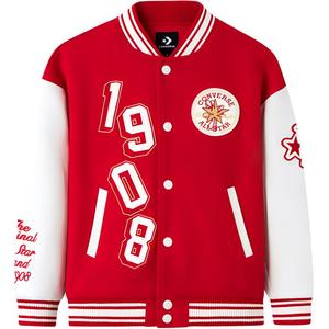 Куртки Пальто Красные Подростки Converse, Converse Красный