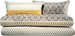 Двустороннее постельное белье Erwin Müller Sparpaket 4 шт. 208610, 135x1x200 см цвет curry-grau