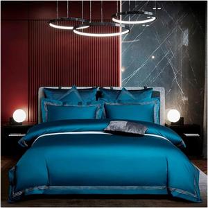 ZOCWJK Комплект постельного белья из хлопка 1000TC с вышивкой