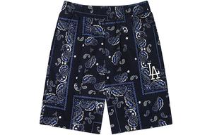 MLB Базовые логотипные повседневные шорты Unisex Navy Blue