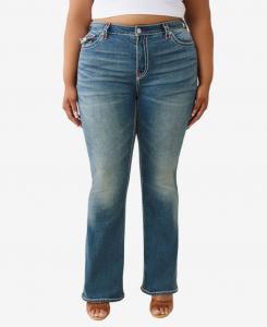 Джинсы Becca Bootcut Super T больших размеров True Religion, Orchid Breeze