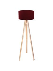 Licht-Erlebnisse Напольная лампа (Ш)40 x (Д)40 x (В)140 см, цвет сосна, бордовый, серебристый