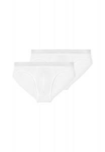 Мини-брифы/трусы, 2 шт, классические HOM, белый