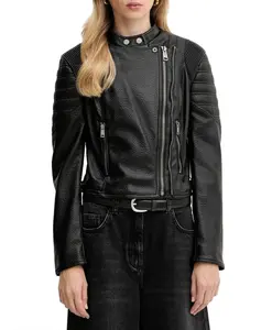 Байкерская куртка с молниями Guess, черный