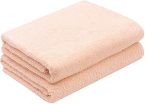 Душевые полотенца набор  Zollner, оранжевый