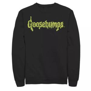 Мужской свитшот с рваным логотипом Goosebumps Vintage Licensed Character