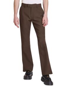 Расклешенные шерстяные брюки Amiri, цвет Dark Brown