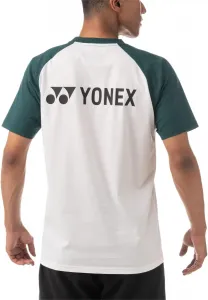 YONEX мужская футболка Raglan 16576, спортивная с контрастными рукавами