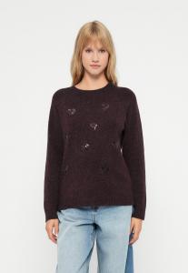 Джемпер Vero Moda VMDOFFY O NECK SEQUINS PULLOVER , Winetasting /Bordeaux