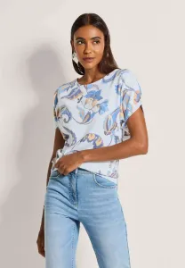 Футболка с принтом Madeleine, White Azure Blue Multicolour