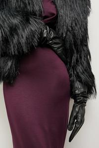 Кожаные перчатки Answear.Lab, черный