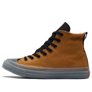 Кроссовки chuck taylor all star cx fleece lined high 'wheat' Converse, коричневый