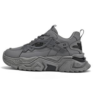 Низкие массивные кроссовки мужские NANJIREN, Black