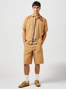 Шорты в полоску от кейси джонс из свинины Wrangler, цвет Orange Stripe