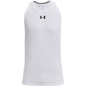 Майка из хлопка без рукавов Under Armour, белый