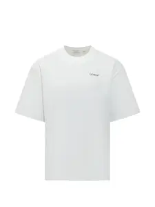 Футболка с короткими рукавами и принтом "Половина стрел" Off-White, белый