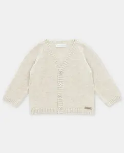 Трикотажная куртка песочного цвета Martín Aranda