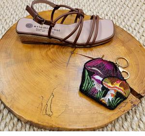 Сандалии Elizabeth из коричневой кожи eric michael