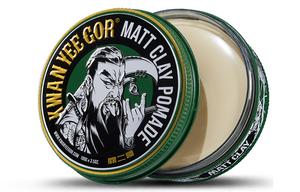 Матовый грязево-цитрусовый ароматизированный воск для укладки мужских волос, освежающий, стойкий KWAN YEE GOR