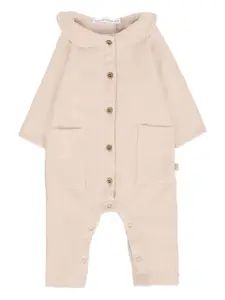 Детский комбинезон с воротником Bamboom, розовый