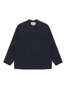 Рубашка с воротником-стойкой Karst Studio Nicholson, синий