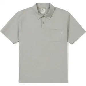 Snow Peak Polo Shirt Men's Lime Gray