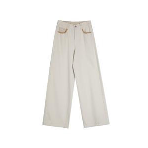 ELLE Джинсы женские Ecru Moderate Straight Fit