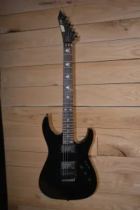 ESP KH-2 NTB 2025 - Черный, подпись Кирка Хэмметта