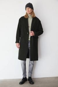 Пальто из смесовой шерсти Medicine, зеленый