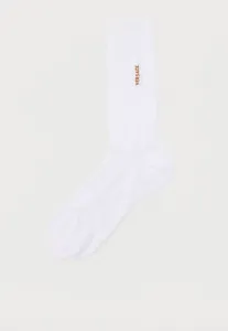 Носки Versace, White/Tobacco