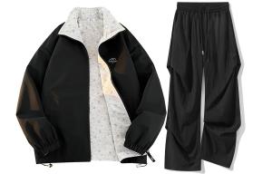 WARRIOR Куртка Unisex, Black+Black[Reversible Small Floral Clothing Sets]