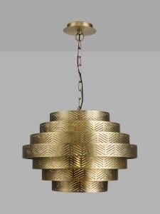 Потолочный светильник Herringbone John Lewis, Antique Brass